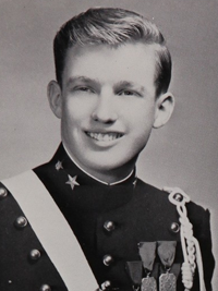 Donald Trump Senior Yearbook Photo