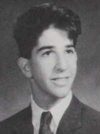 David Schwimmer Senior Yearbook Photo