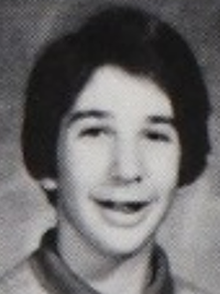 David Schwimmer Sophomore Yearbook Photo