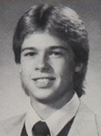 Brad Pitt Yearbook Photo & School Pictures | Classmates