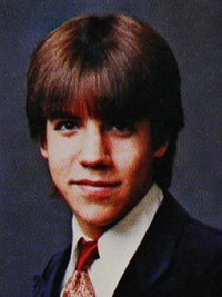 Anthony Kiedis Senior Yearbook Photo