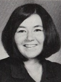 Roseanne Barr Junior Yearbook Photo