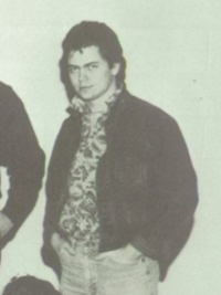 Nick Offerman Candid Yearbook Photo