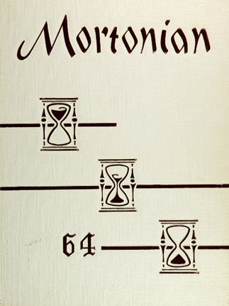 J. Sterling Morton East High School 1964 yearbook cover