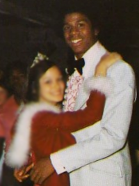 Magic Johnson - 1977 homecoming dance