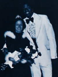 Magic Johnson - 1977 homecoming photo