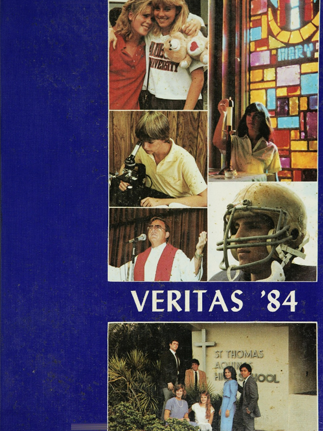 St. Thomas Aquinas High School 1984 yearbook cover