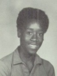 Don Cheadle 1980 sophomore yearbook portrait