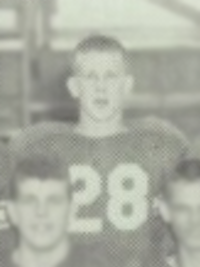Nick Nolte 1957 football team photo (cropped)