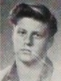 Robert Redford 1953 junior yearbook portrait
