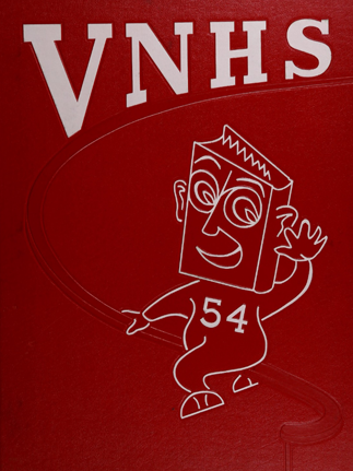 Van Nuys High School (Van Nuys, CA) 1954 yearbook cover