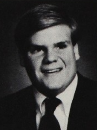Chris Farley 1982 senior yearbook portrait