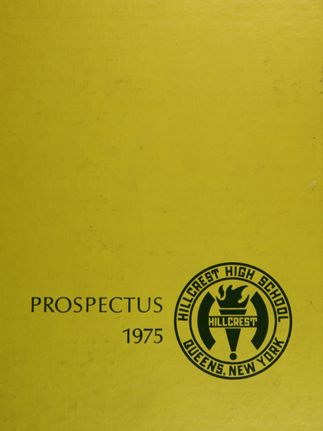 Hillcrest High School 1975 yearbook cover