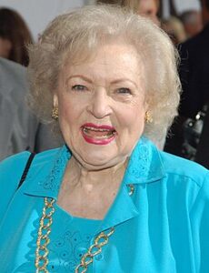 An older Betty White