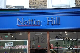 Book shop from the movie Notting Hill