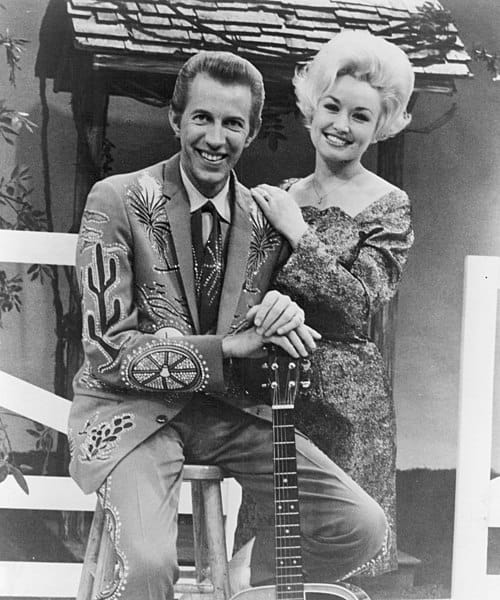 Dolly Parton and Porter Wagoner