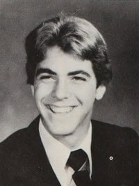 George Clooney High School Senior Photo