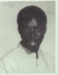 1980 yearbook photo of Kevin Saunderson