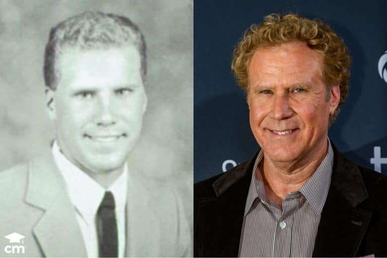Will Ferrell in high school vs. today