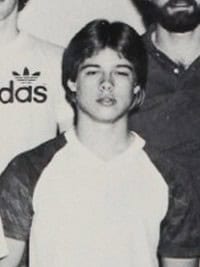 Brad Pitt teenager 1980s