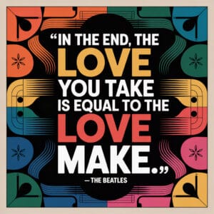 The Beatles quote
