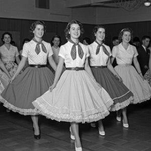High School Girl Outfits 1950s