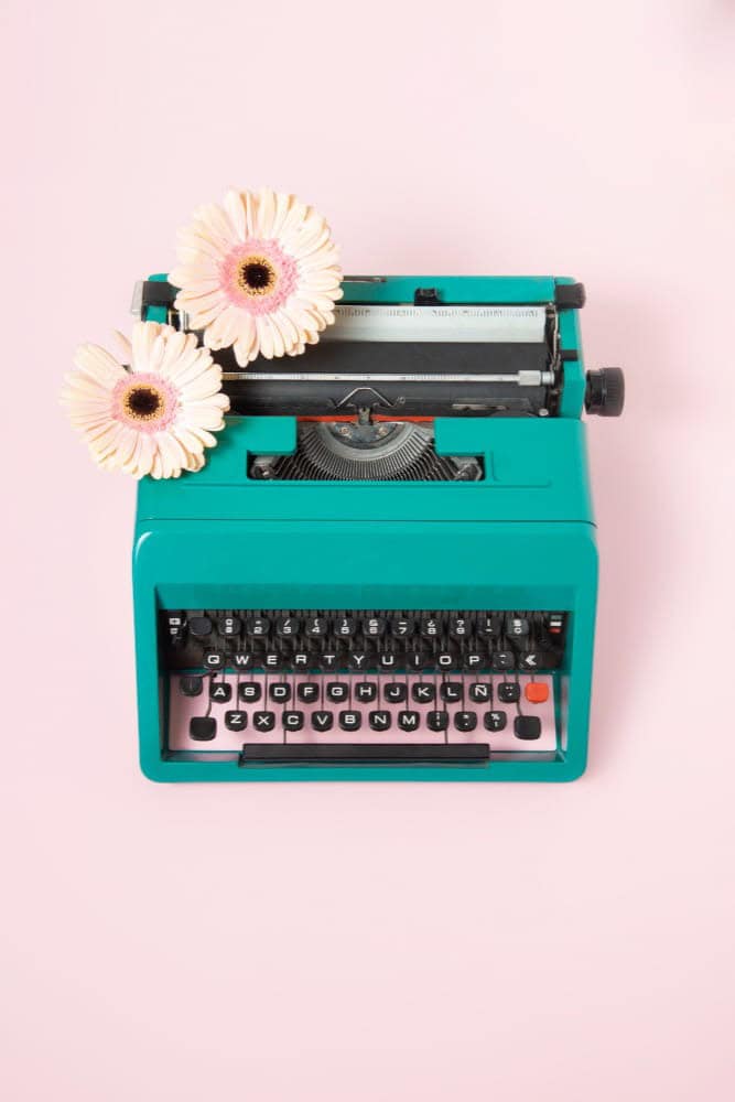 Vintage typewriter